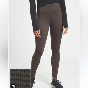 Athleta Delancey Houndstooth Tights Leggings